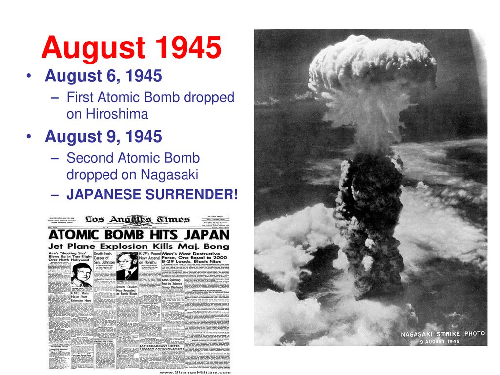 Should The United States Have Dropped The Atomic Bomb On Japan Ppt Download