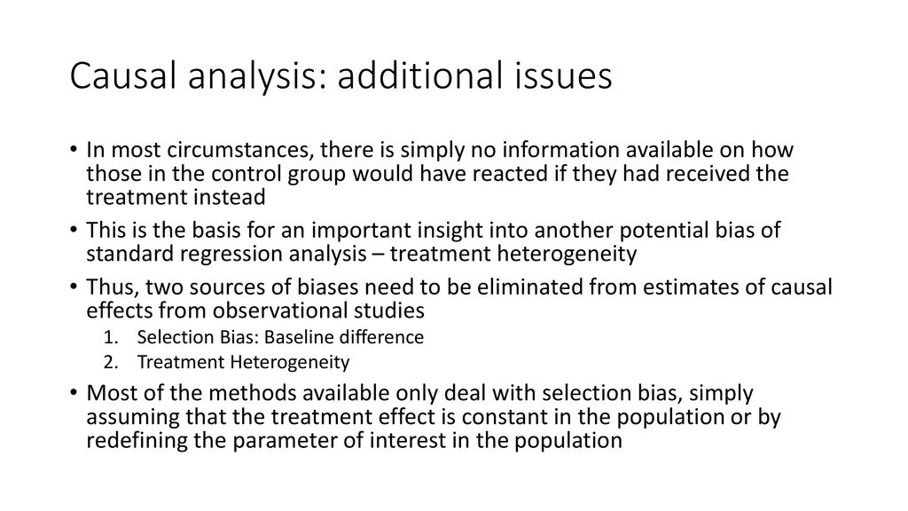 Regression, Causality And Identification Issues Dr. Kamiljon T - Ppt ...