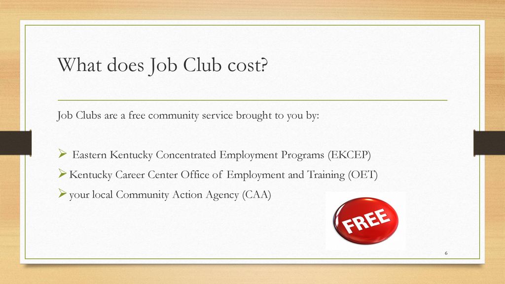 Welcome To Job Club!. - Ppt Download