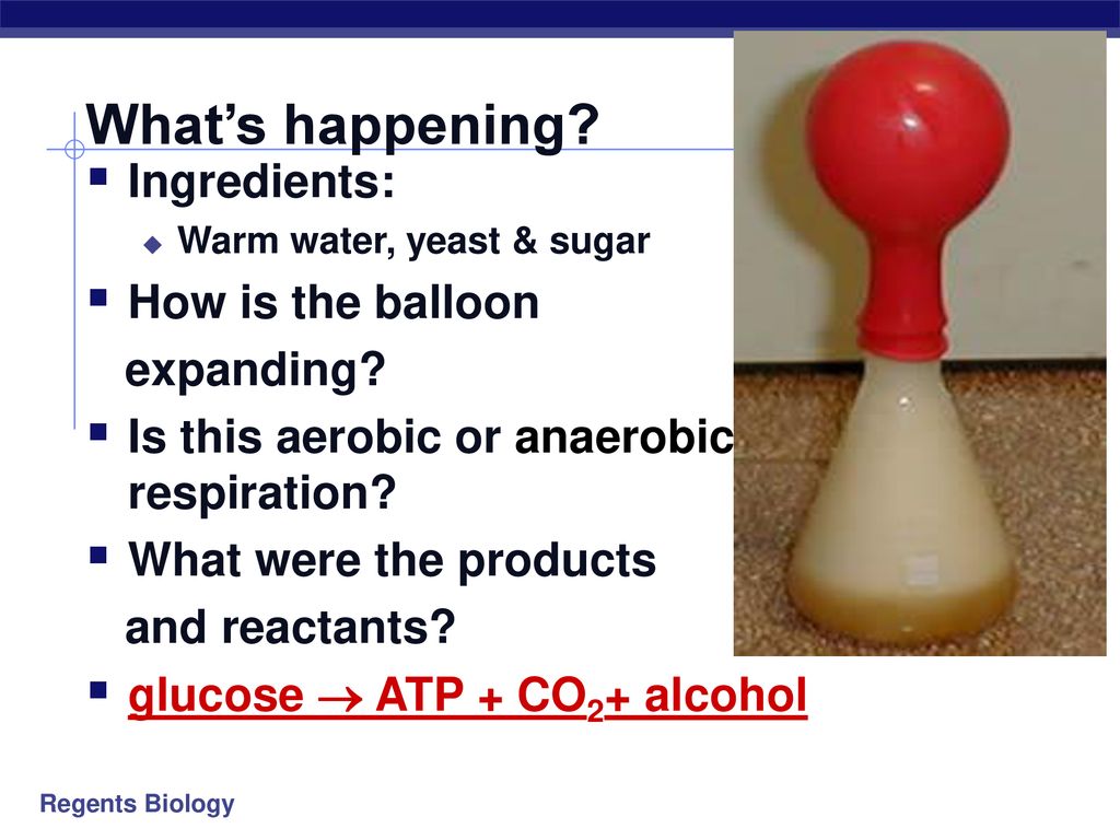 What’s happening Ingredients: How is the balloon expanding