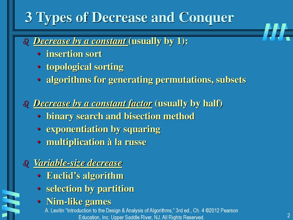 Decrease-and-Conquer - ppt download