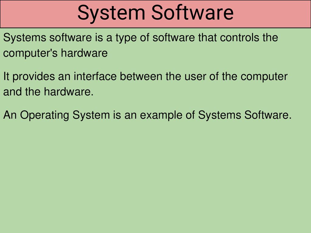 Topic 1: Operating Systems - User Interfaces - ppt download