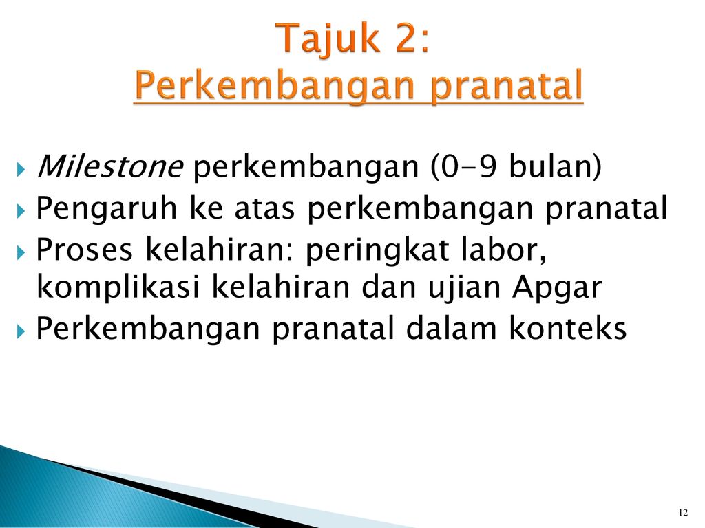 Fem 3101: PSIKOLOGI PERKEMBANGAN: KANAK-KANAK DAN REMAJA (Developmental ...