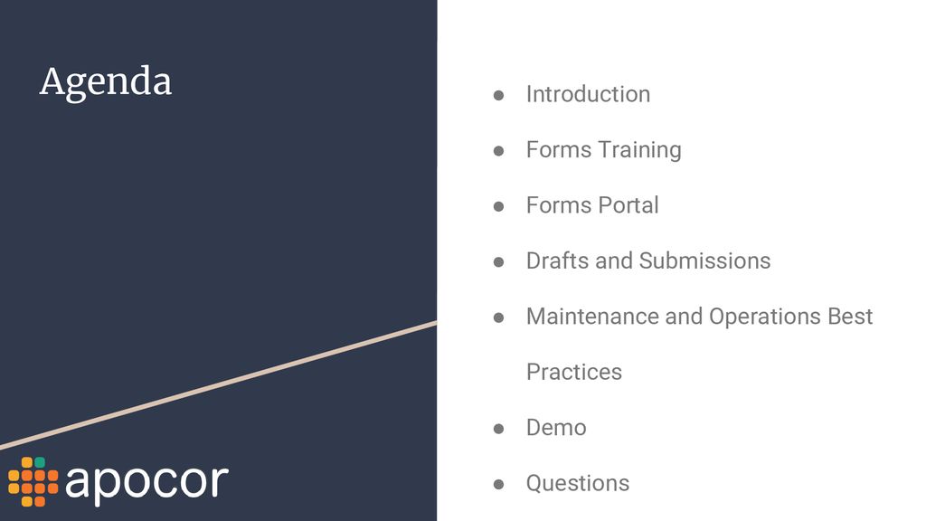 Sacramento forms user group ppt download