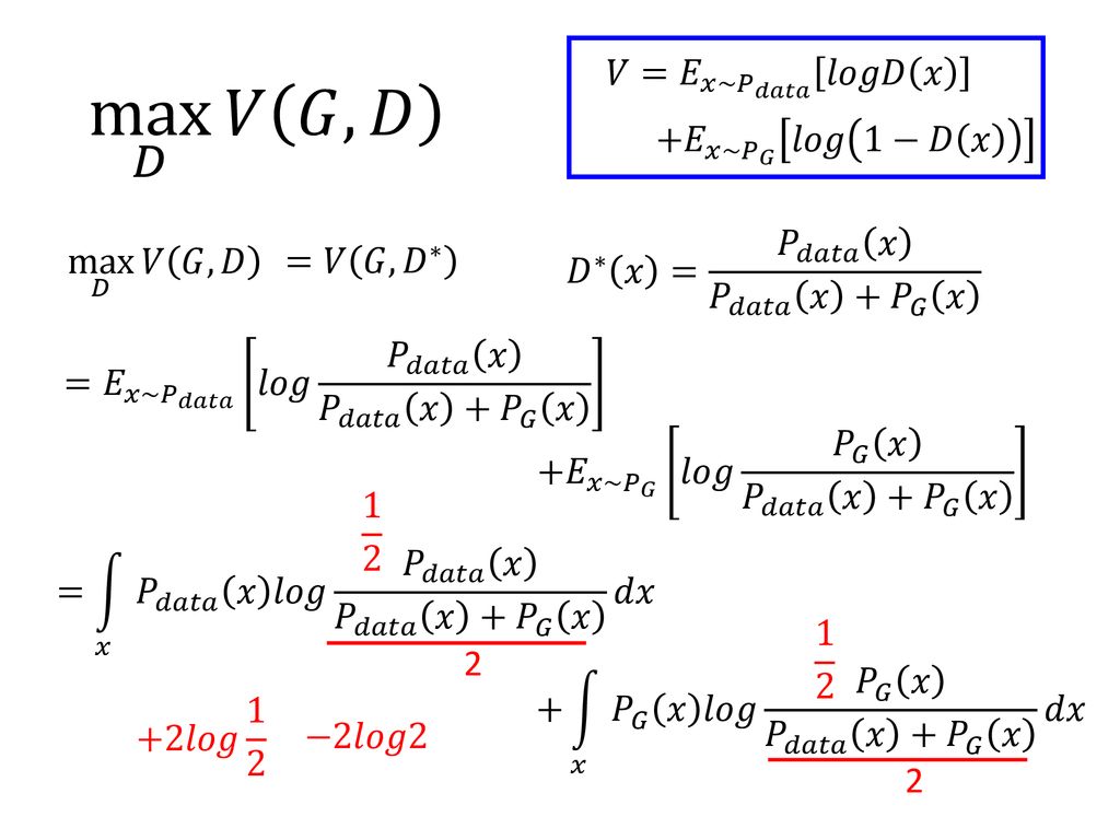 Theory Behind Gan Q Min Max Max Min Ppt Download