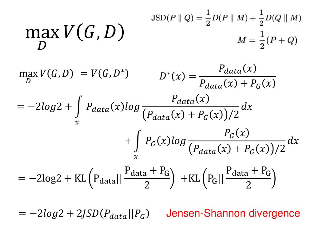 Theory Behind Gan Q Min Max Max Min Ppt Download