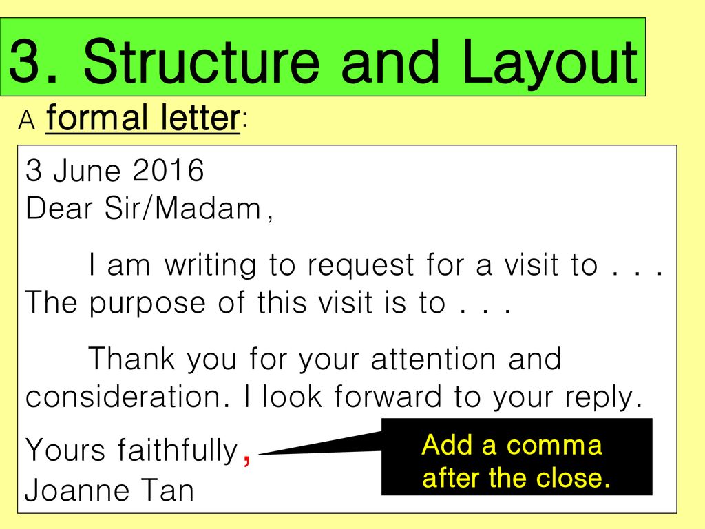 How to write a Formal Letter. - ppt download