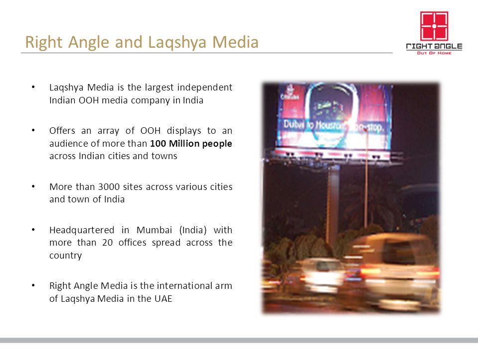 Right Angle and Laqshya Media