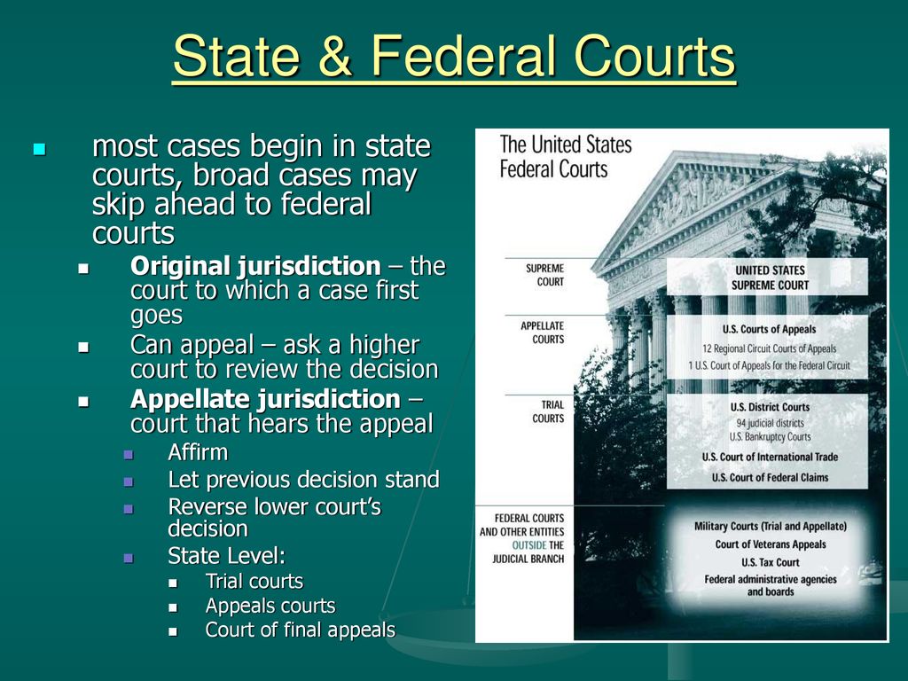 THE ROLE THE FEDERAL COURTS ppt download