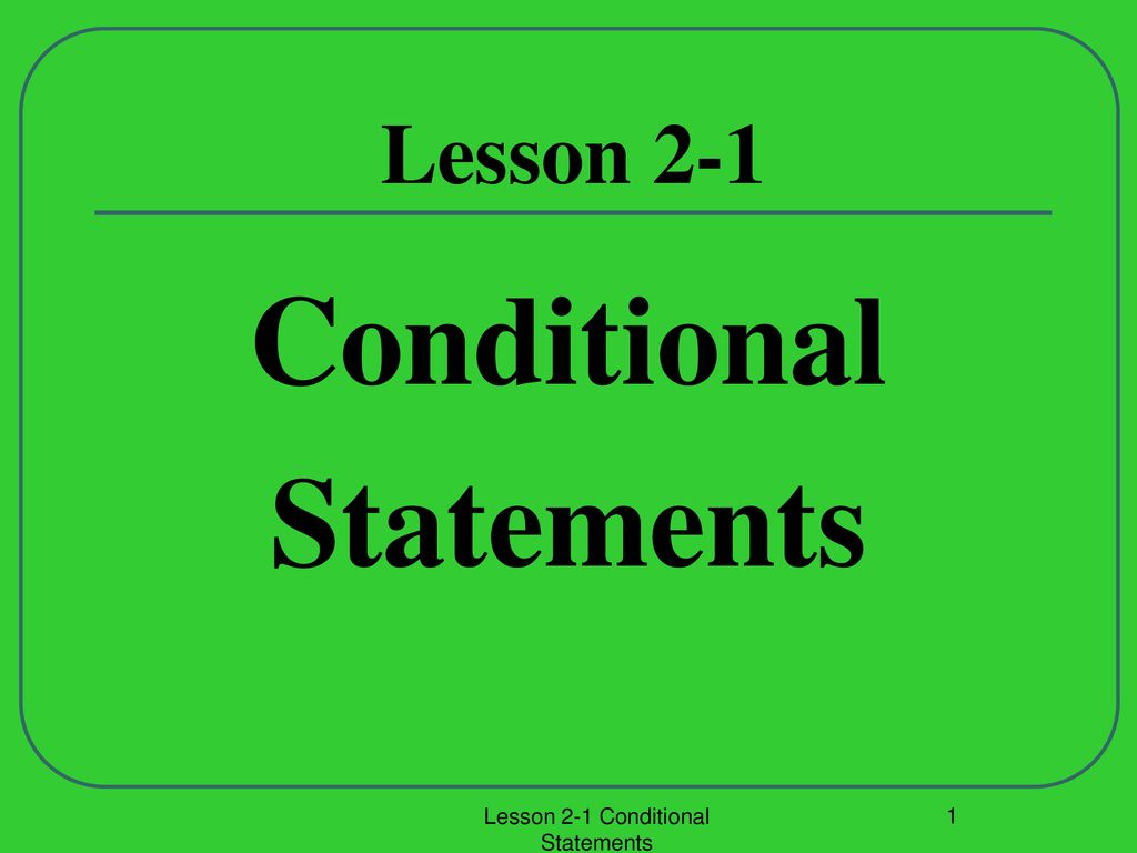 Conditional Statements Ppt Download conditional-statements-ppt-download