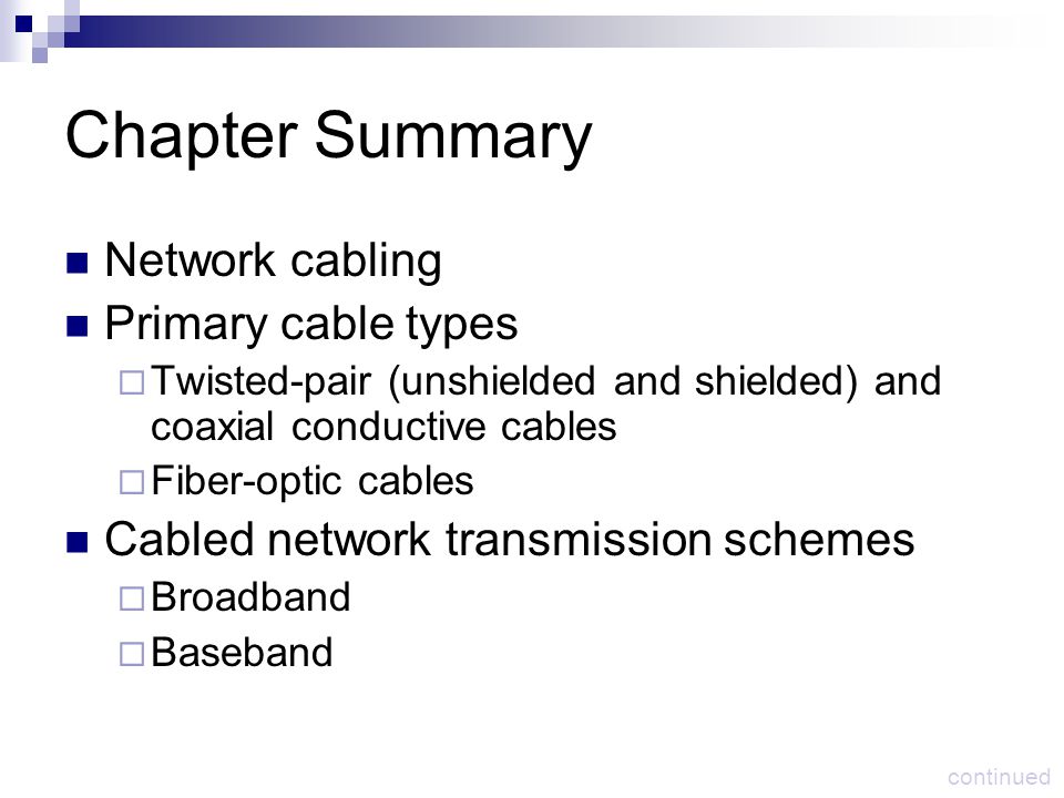 Chapter 3 Networking Media Ppt Download