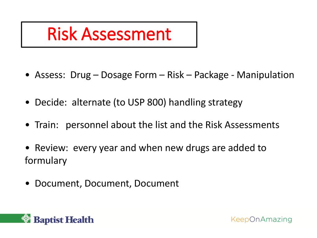 Usp 800 Avoiding The Hazards Of Non Compliance Ppt Download