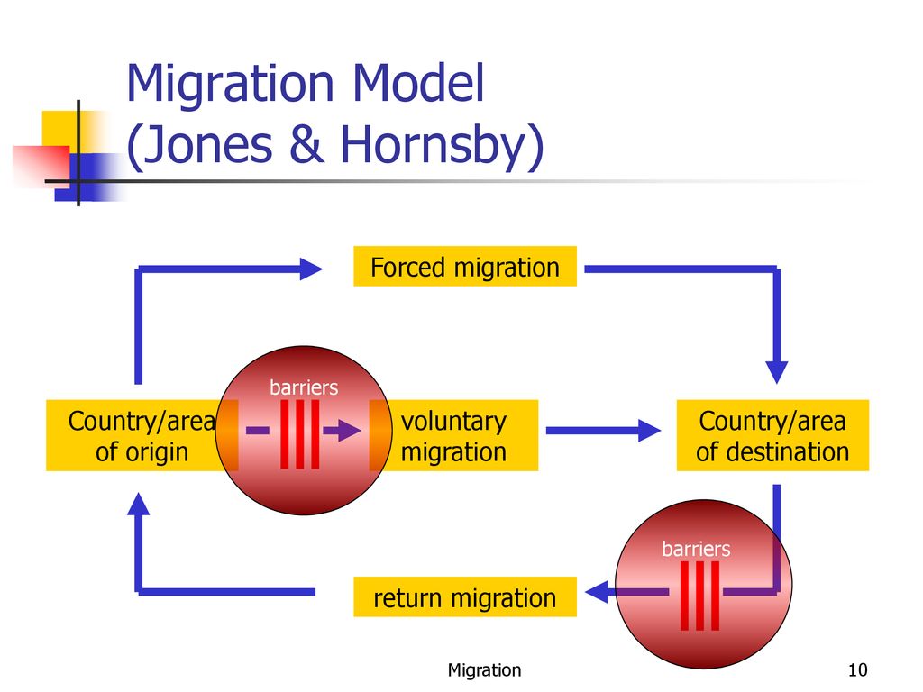 Migration Model (Jones & Hornsby)