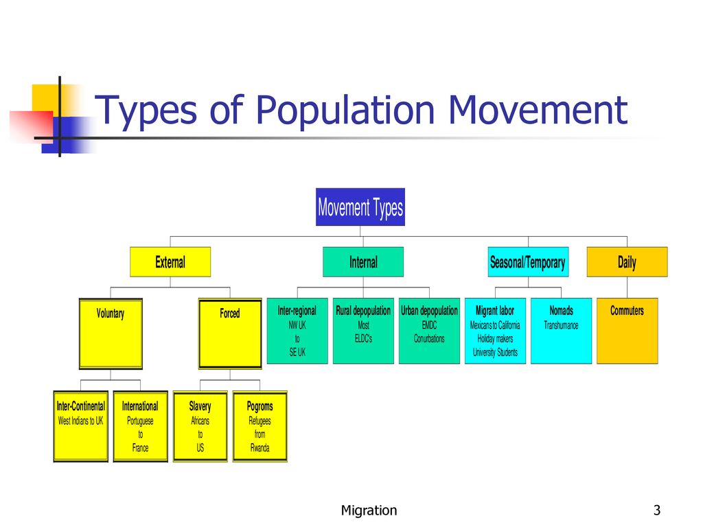 Types of Population Movement