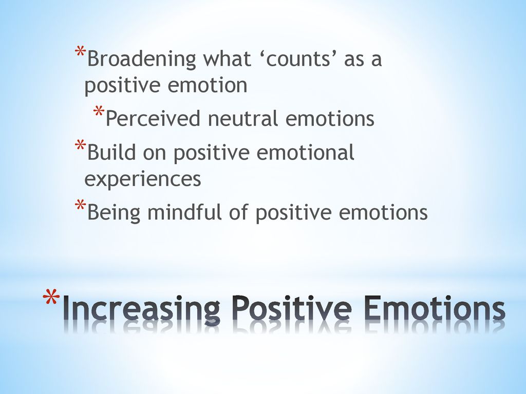 Positive Emotions PERMA. - ppt download