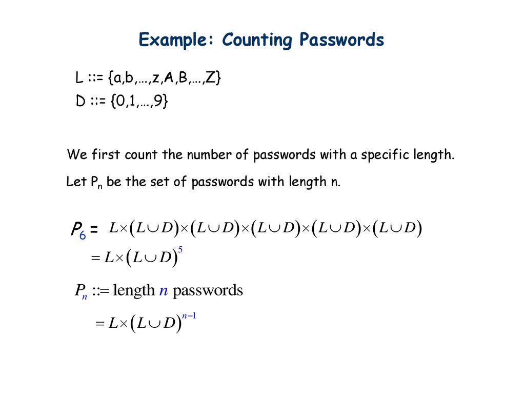 Basic Counting Ppt Download