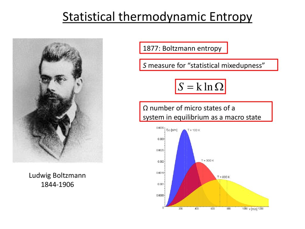 François Levrier On Twitter: "Ludwig Boltzmann Was Born #OTD In He Developed Statistical Mechanics, Explaining The Emergence Of Macroscopic Phenomena, In Particular The Second Law Of Thermodynamics, From The Collective Behaviour |