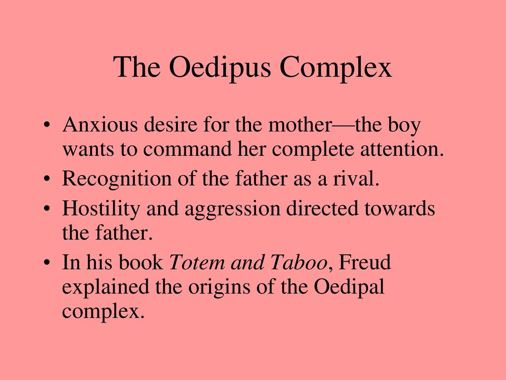 Freud Oedipus Complex