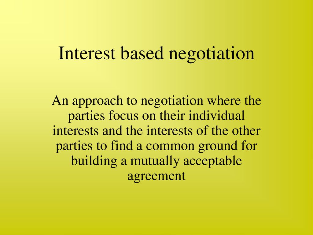 What makes a good negotiator? - ppt download