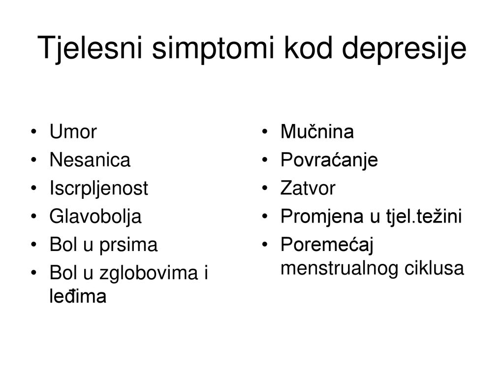 Liječenje depresija Postporođajna depresija