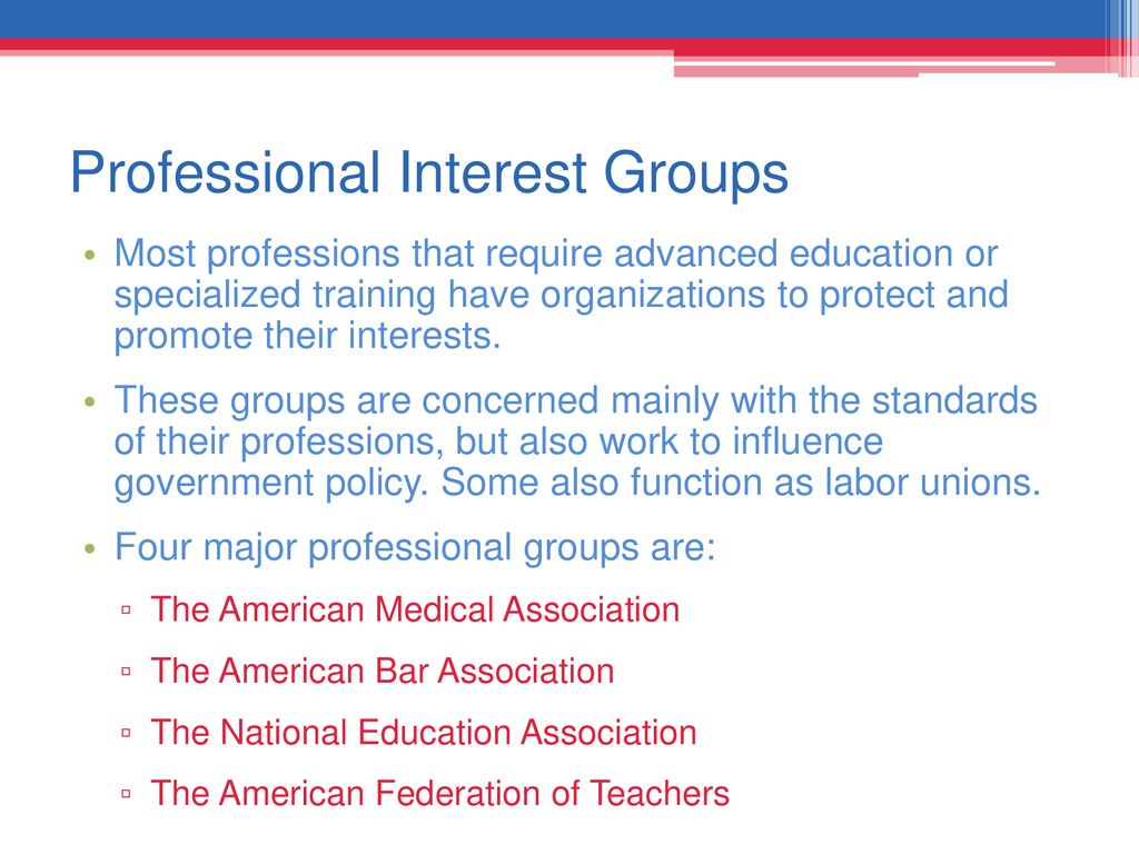 Interest Groups And American Government Ppt Download