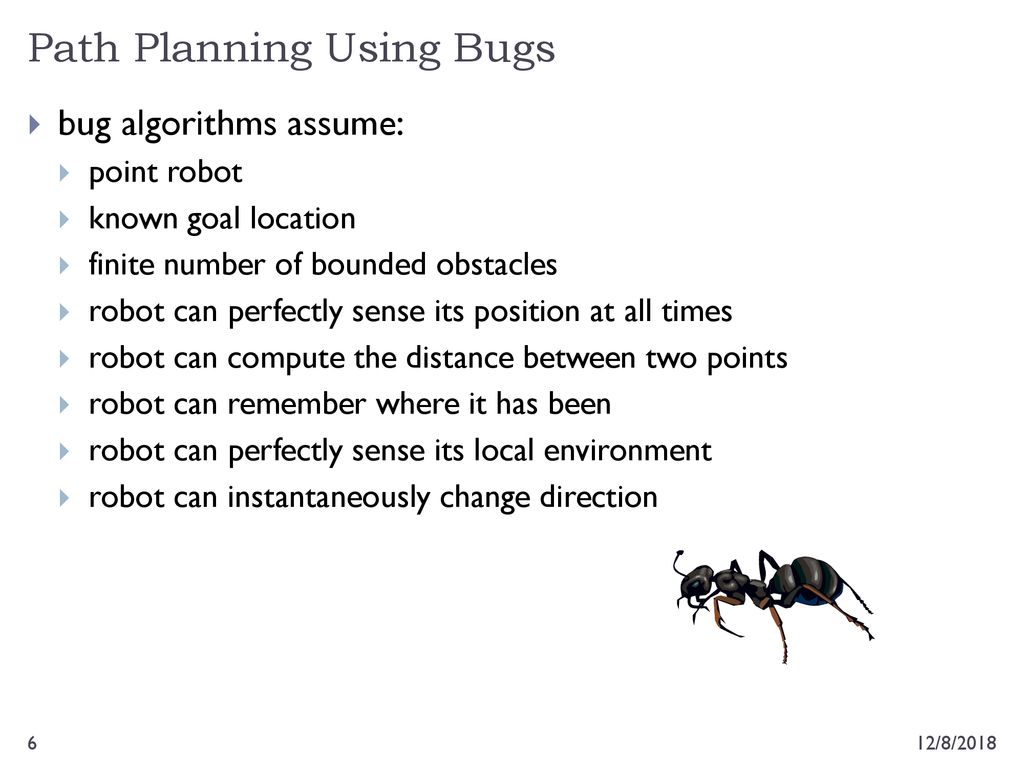 Day 29 Bug Algorithms 12/8/ ppt download