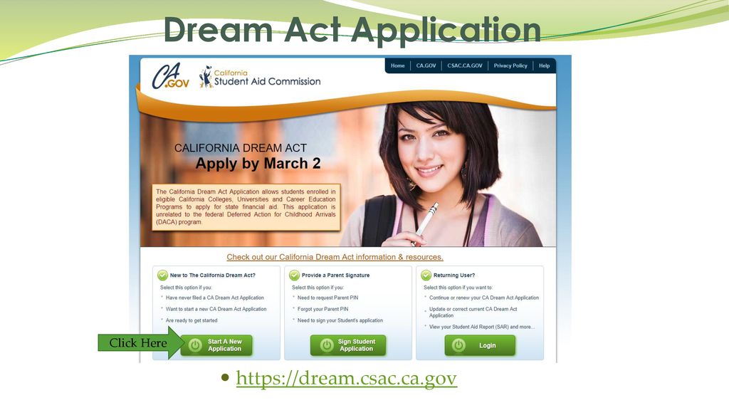 FAFSA/DREAM ACT INFORMATIONAL PRESENTATION ppt download