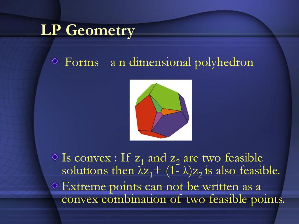 Linear Programming Piyush Kumar Welcome to COT ppt download