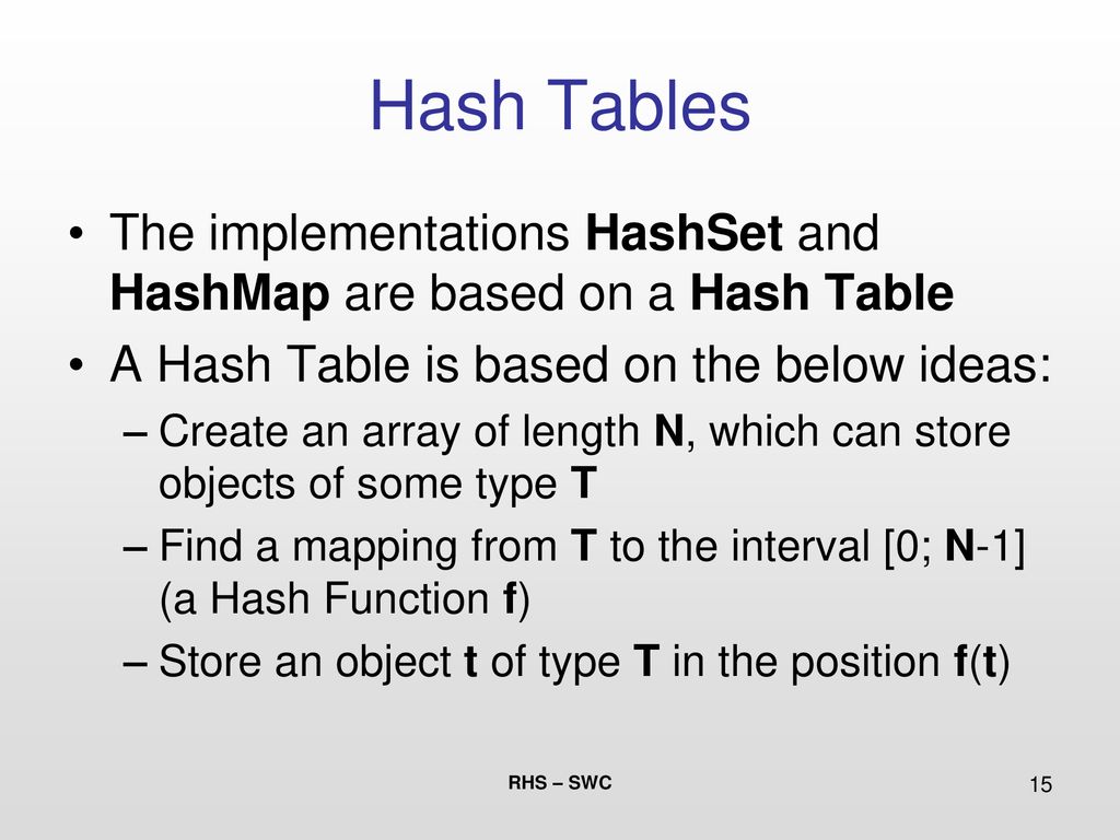 Sets, Maps and Hash Tables - ppt download