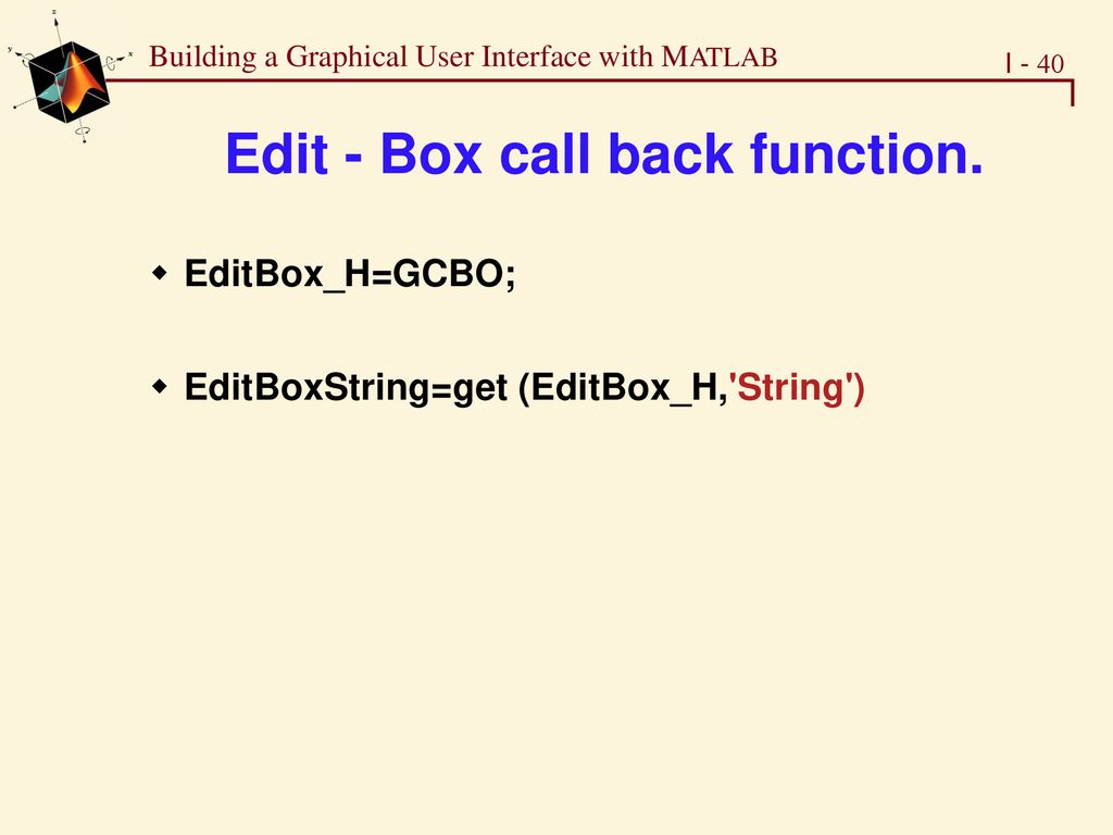 Basic Matlab Matrix definition a=[1,2 ; 3,4] => a= - ppt download