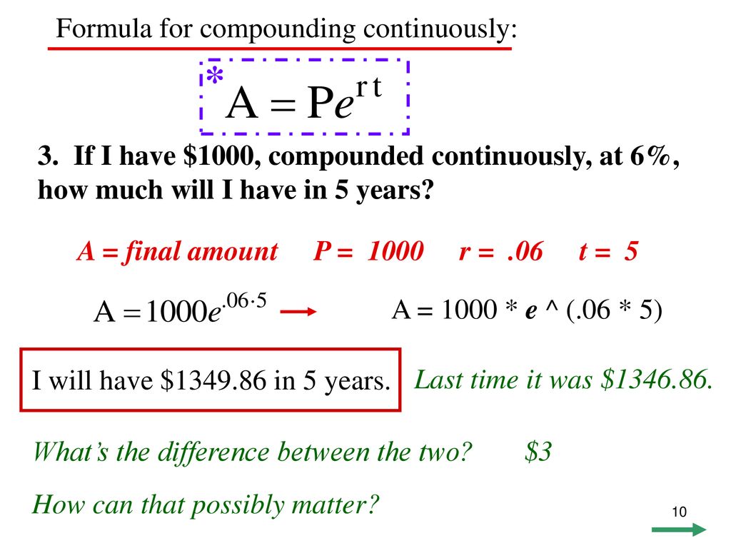 AM6.1c To Define and Solve with Exponents and Euler’s Number - ppt download