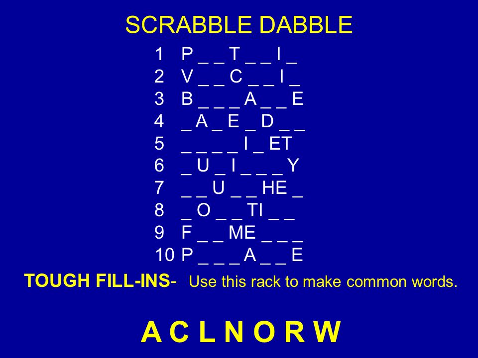 Scrabble Become A Family Champ Beyond Ppt Download