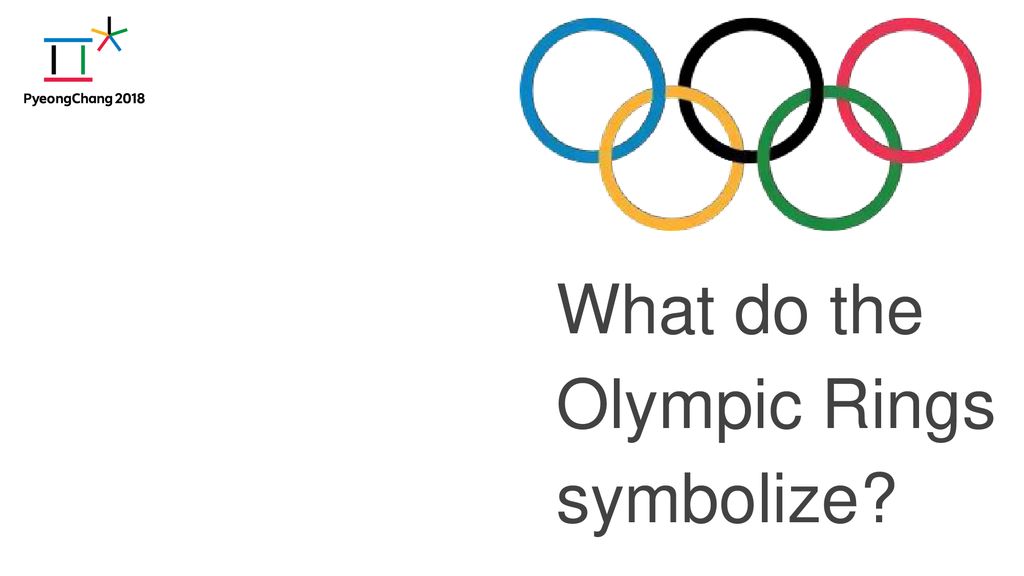 What do the Olympic Rings symbolize