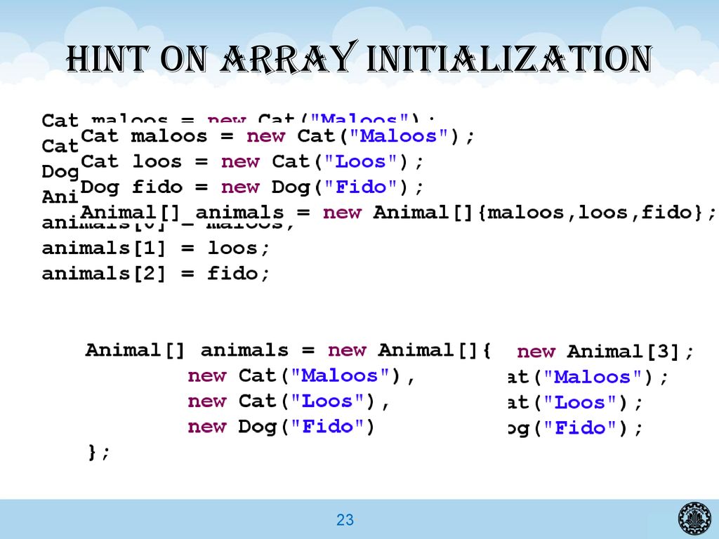 Advanced Programming in Java - ppt download