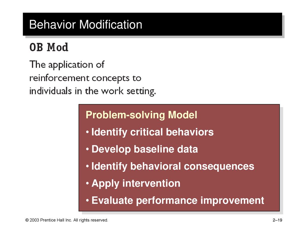 ORGANIZATIONAL BEHAVIOR - ppt download