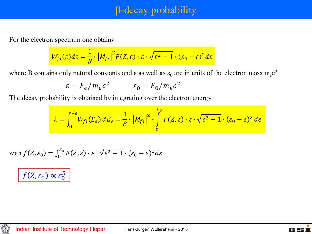 B B Ec Capture Of An Atomic Electron Ppt Download