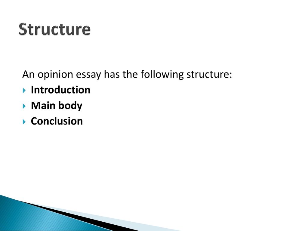 Opinion Essay Writing the Introduction. - ppt download