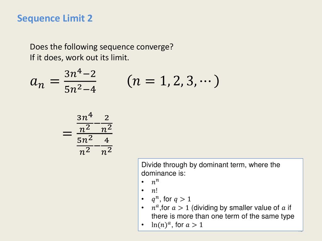 Unit 10 Sequences And Series Ppt Download