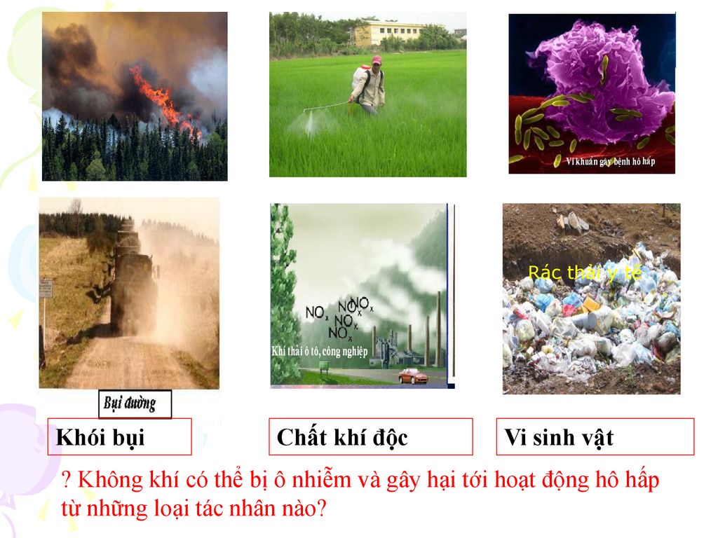4. Khí Thải và Bụi từ Nông Nghiệp