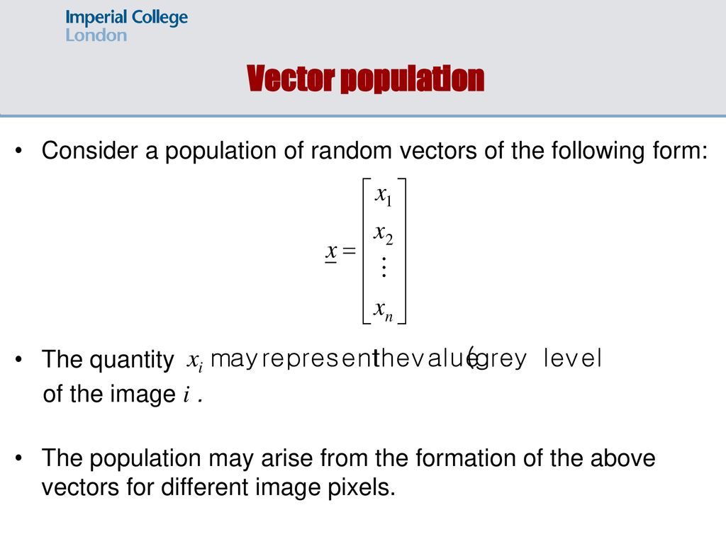 Digital Image Procesing The Karhunen Loeve Transform Klt In Image Processing Dr Tania Stathaki Reader Associate Proffesor In Signal Processing Imperial Ppt Download
