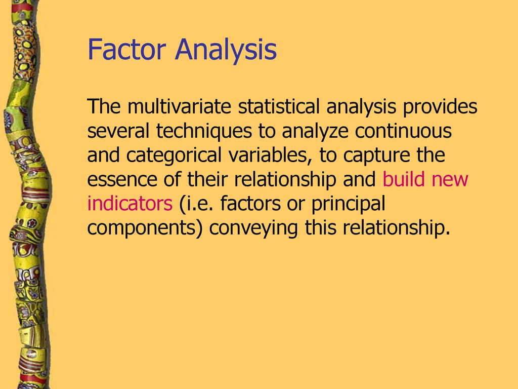 Factor Analysis: Easy Definition - Statistics How To