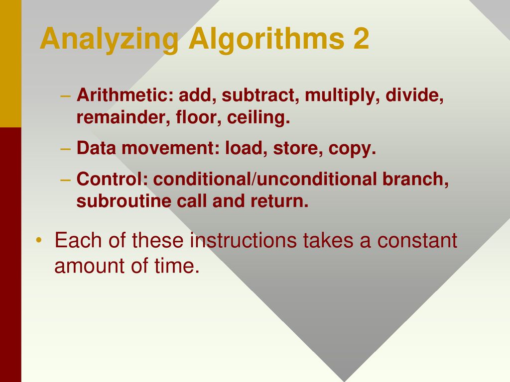 CS200: Algorithms Analysis - ppt download