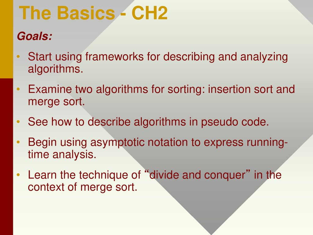 CS200: Algorithms Analysis - ppt download