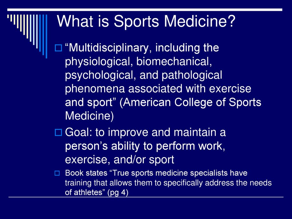 Question Of The Day What Is The Definition Of Sports Medicine And What question-of-the-day-what-is-the-definition-of-sports-medicine-and-what