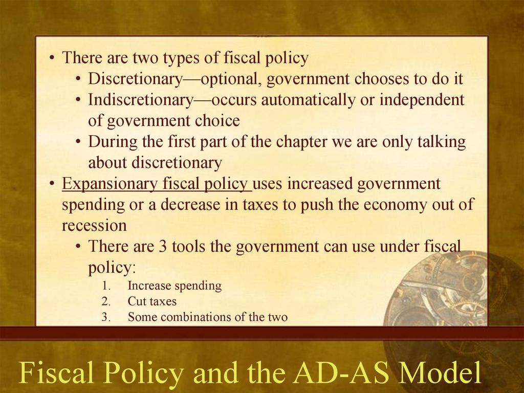 Fiscal Policy Chapter Ppt Download