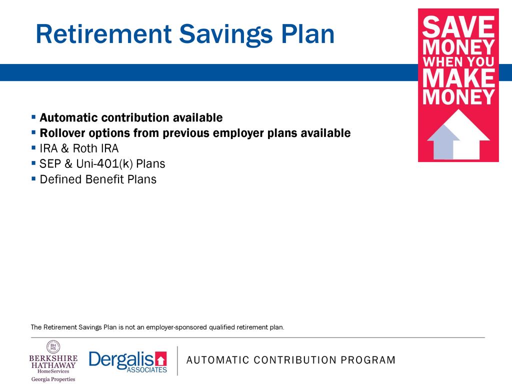 Retirement Savings Plan