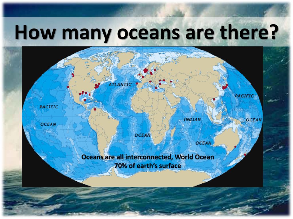 How Many Oceans Are There On The Planet
