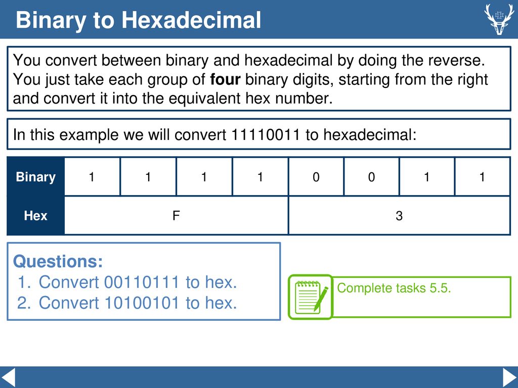 Data Hexadecimal. - ppt download