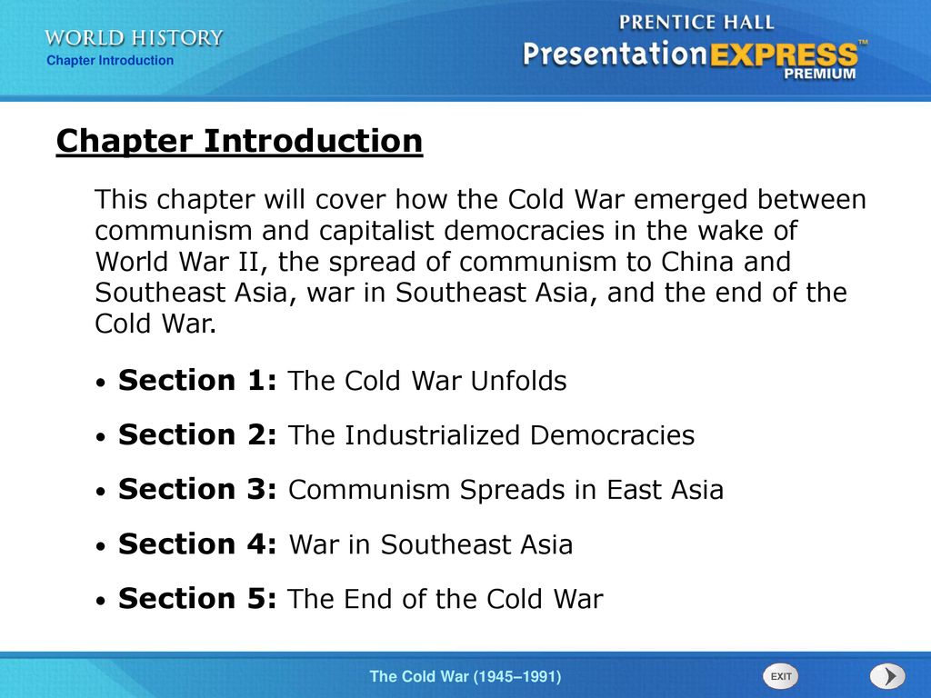 Chapter introduction section 1 the cold war unfolds ppt download