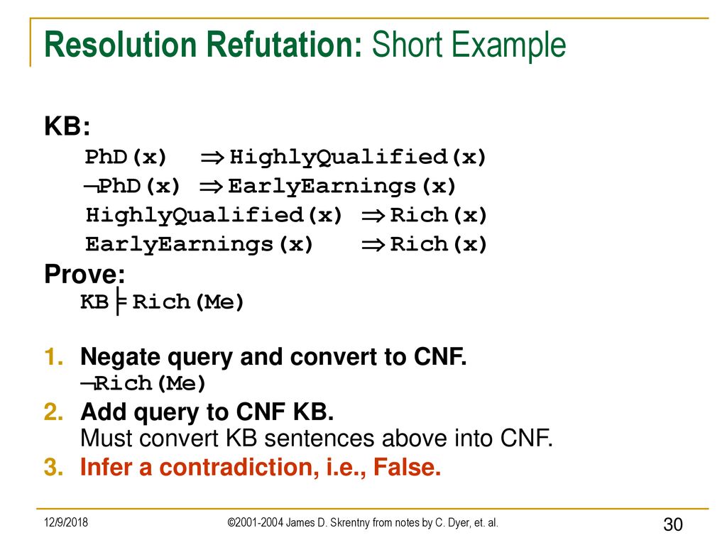 First Order Logic Inferencing Ppt Download